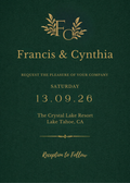 wedding invitation card